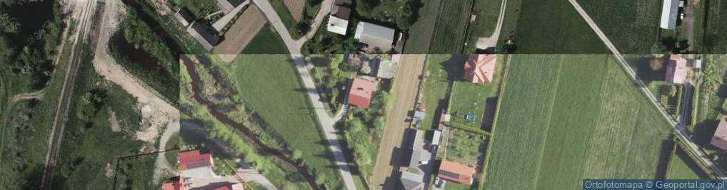 Zdjęcie satelitarne Kępa Rzeczycka ul.