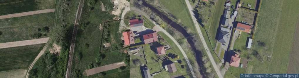 Zdjęcie satelitarne Kępa Rzeczycka ul.