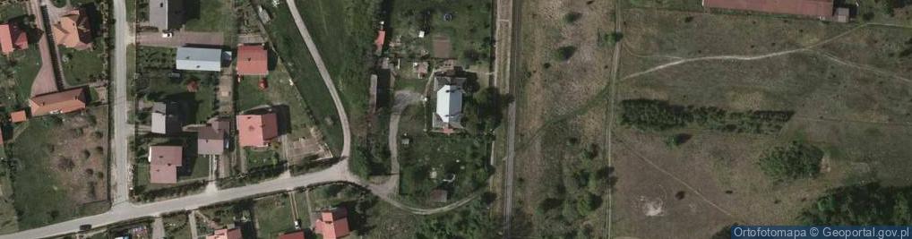 Zdjęcie satelitarne Kępa Rzeczycka ul.