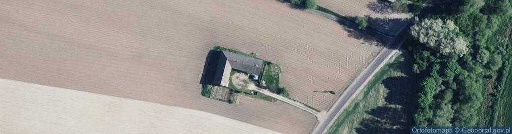 Zdjęcie satelitarne Kępa Wólczyńska ul.