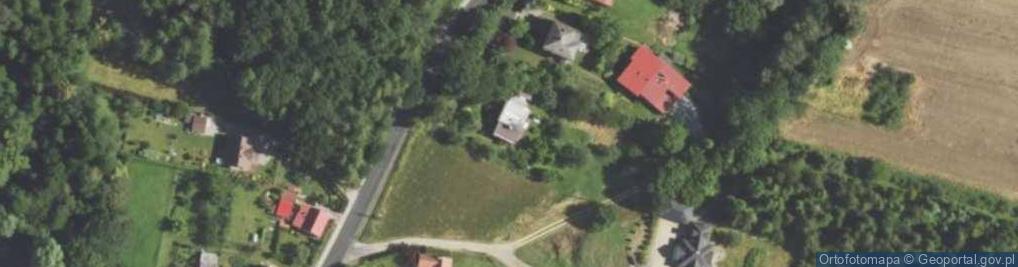 Zdjęcie satelitarne Kęckie Góry Północne ul.