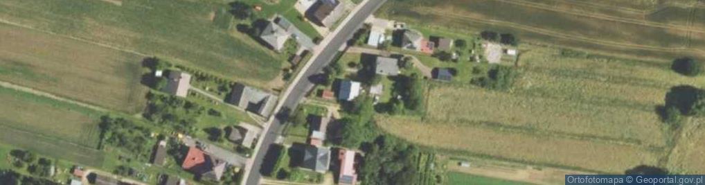 Zdjęcie satelitarne Kęckie Góry Północne ul.