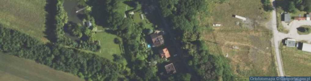 Zdjęcie satelitarne Kęckie Góry Południowe ul.