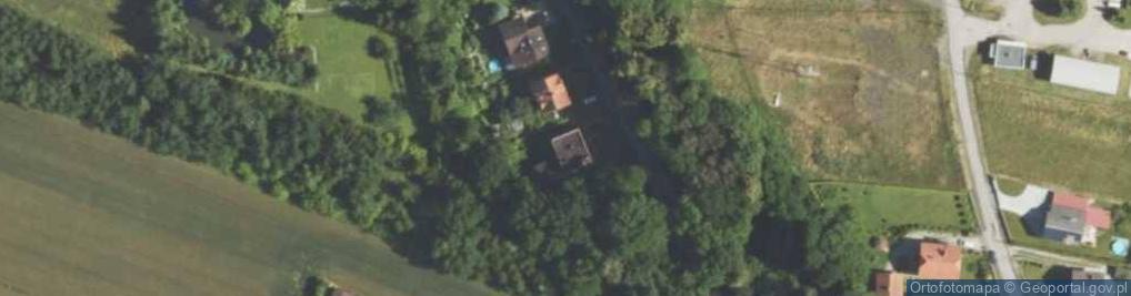 Zdjęcie satelitarne Kęckie Góry Południowe ul.