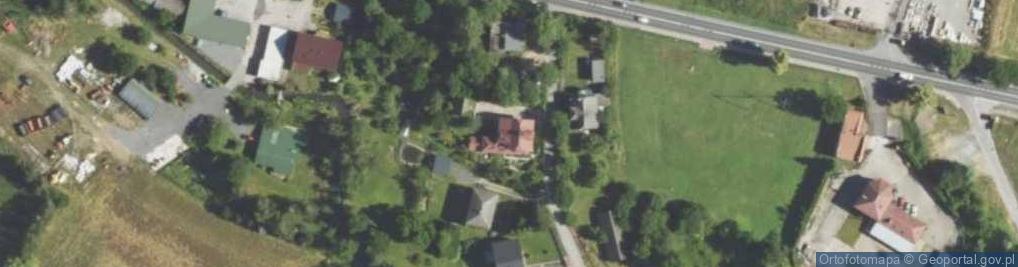 Zdjęcie satelitarne Kęckie Góry Południowe ul.
