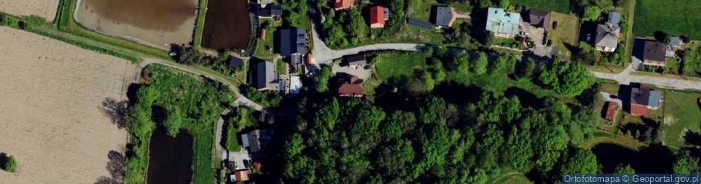 Zdjęcie satelitarne Kęckie Góry Południowe ul.