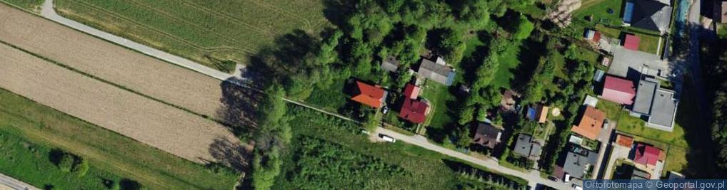 Zdjęcie satelitarne Kęckie Góry Południowe ul.