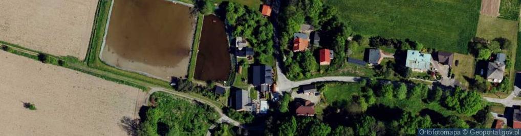 Zdjęcie satelitarne Kęckie Góry Południowe ul.