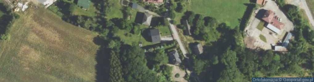 Zdjęcie satelitarne Kęckie Góry Południowe ul.