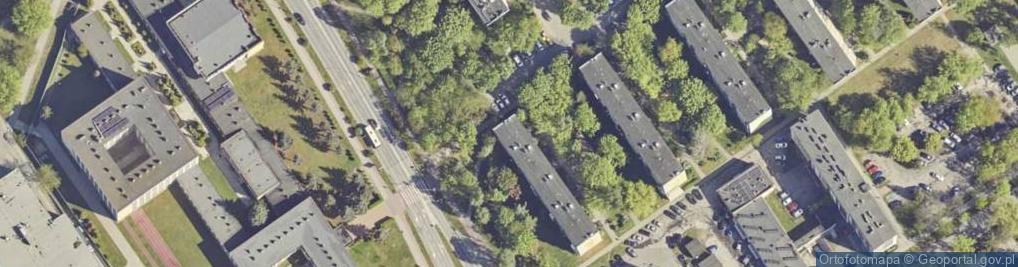 Zdjęcie satelitarne Kędziora ul.