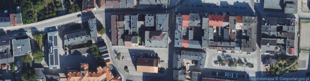 Zdjęcie satelitarne Kellera, ks. ul.
