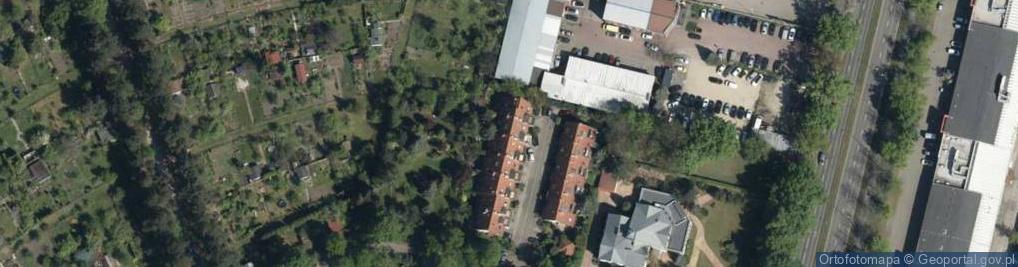 Zdjęcie satelitarne Kętrzyńska ul.