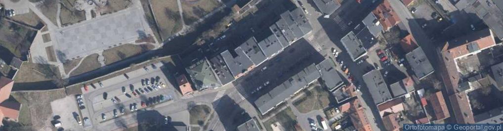 Zdjęcie satelitarne Keplera Jana ul.