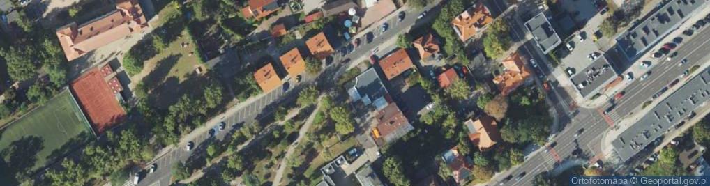 Zdjęcie satelitarne Keplera Jana ul.