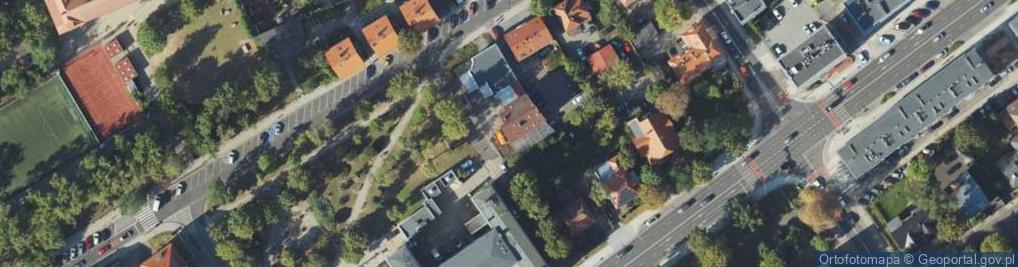 Zdjęcie satelitarne Keplera Jana ul.