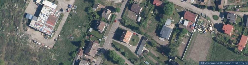 Zdjęcie satelitarne Kisielice Duże ul.
