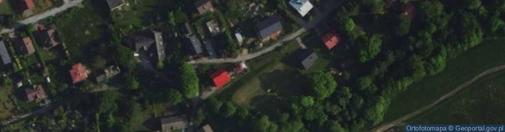 Zdjęcie satelitarne Kisiały, dr. ul.
