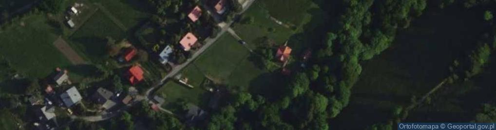 Zdjęcie satelitarne Kisiały, dr. ul.