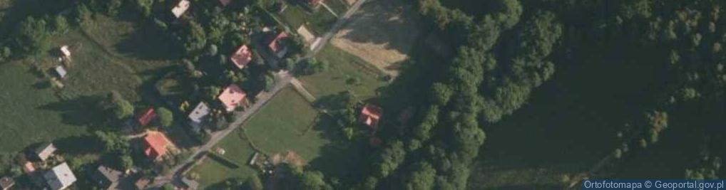 Zdjęcie satelitarne Kisiały, dr. ul.