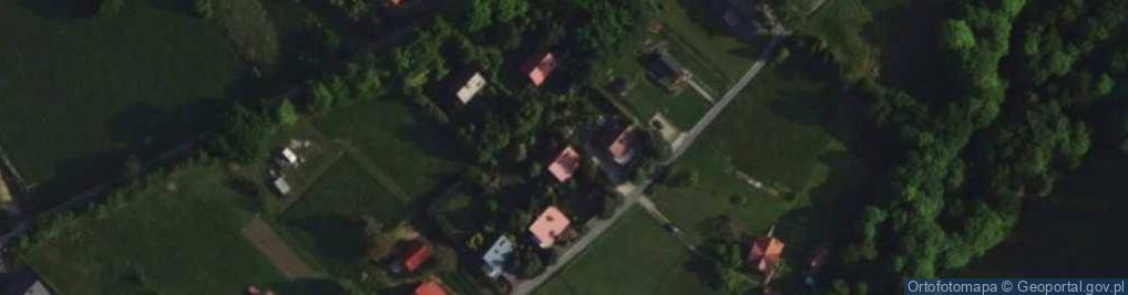 Zdjęcie satelitarne Kisiały, dr. ul.