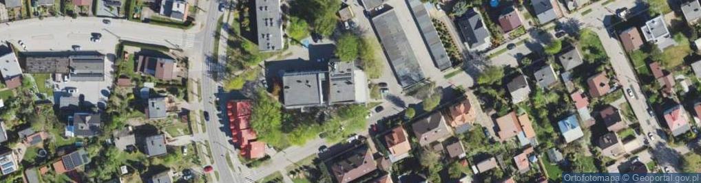 Zdjęcie satelitarne Kicińskiego Brunona ul.