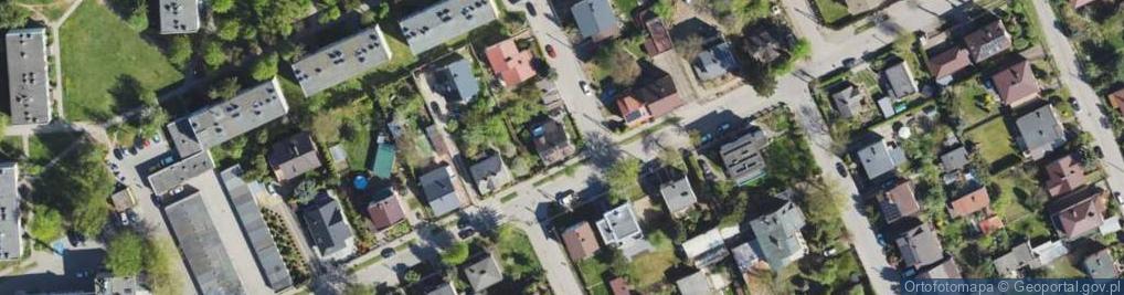 Zdjęcie satelitarne Kicińskiego Brunona ul.