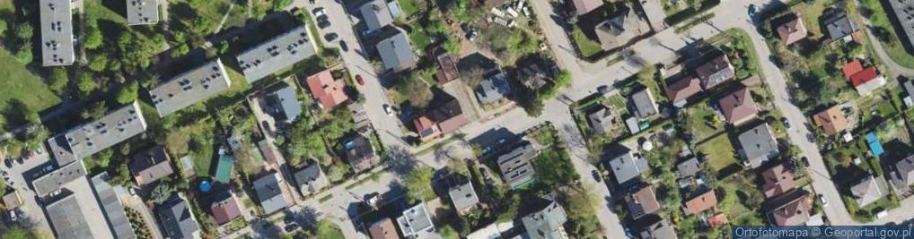 Zdjęcie satelitarne Kicińskiego Brunona ul.