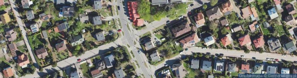 Zdjęcie satelitarne Kicińskiego Brunona ul.