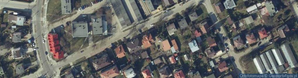 Zdjęcie satelitarne Kicińskiego Brunona ul.