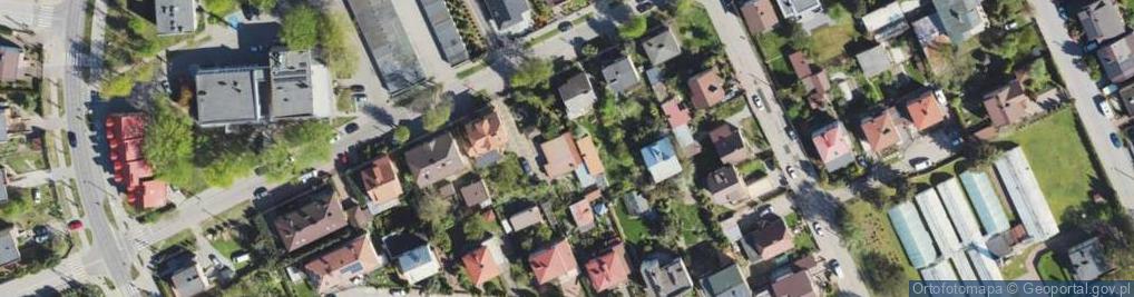 Zdjęcie satelitarne Kicińskiego Brunona ul.