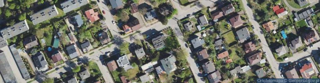 Zdjęcie satelitarne Kicińskiego Brunona ul.