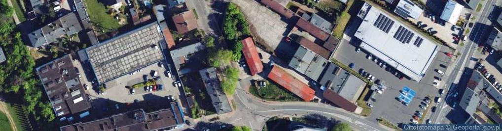 Zdjęcie satelitarne Kiedrzyńska ul.