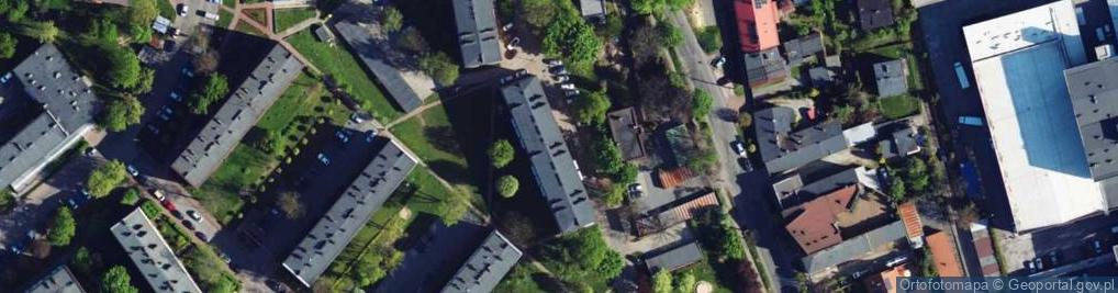 Zdjęcie satelitarne Kiedrzyńska ul.