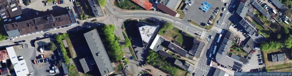 Zdjęcie satelitarne Kiedrzyńska ul.