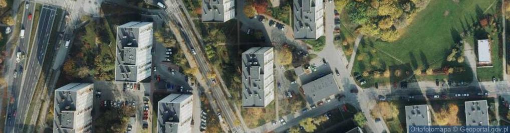 Zdjęcie satelitarne Kiedrzyńska ul.