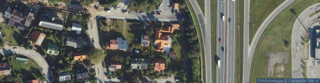 Zdjęcie satelitarne Kielnieńska ul.