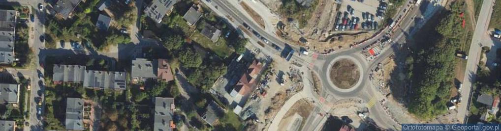 Zdjęcie satelitarne Kielnieńska ul.