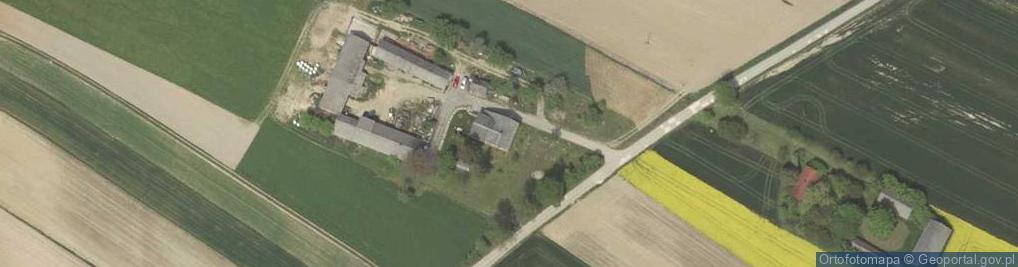 Zdjęcie satelitarne Kiełczewice Górne ul.