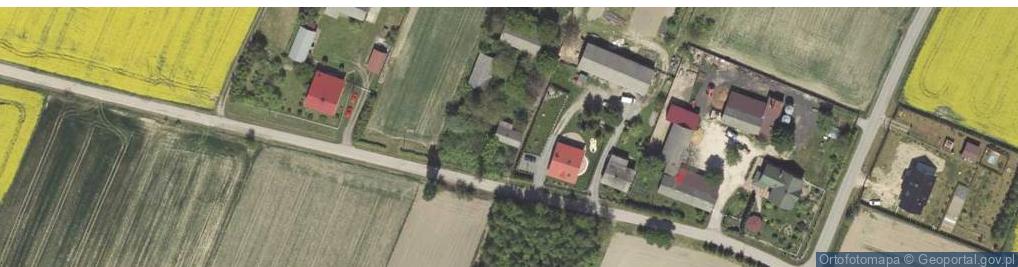 Zdjęcie satelitarne Kiełczewice Pierwsze ul.