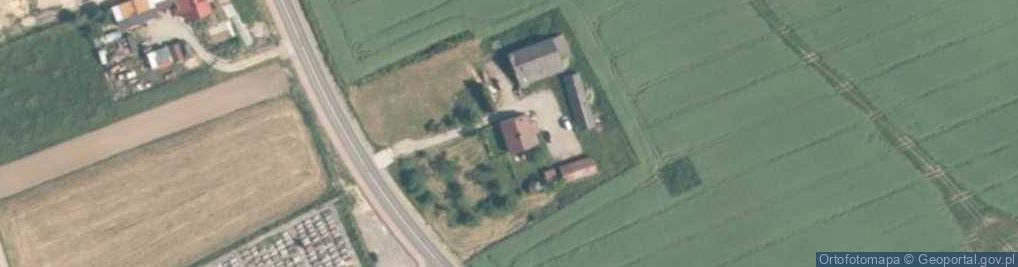 Zdjęcie satelitarne Kiełczyna ul.