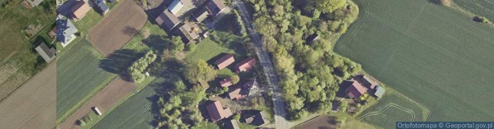 Zdjęcie satelitarne Kiełków ul.