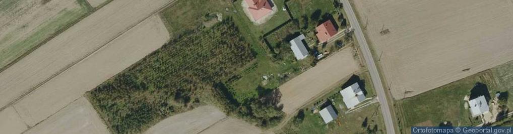 Zdjęcie satelitarne Kiełków ul.
