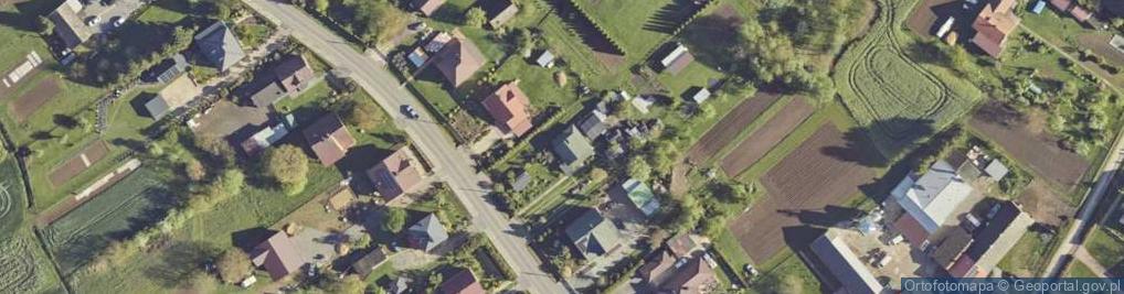 Zdjęcie satelitarne Kiełków ul.