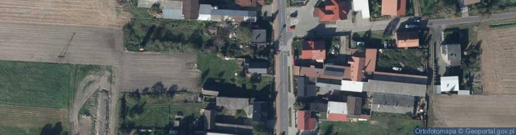 Zdjęcie satelitarne Kiełpiny ul.