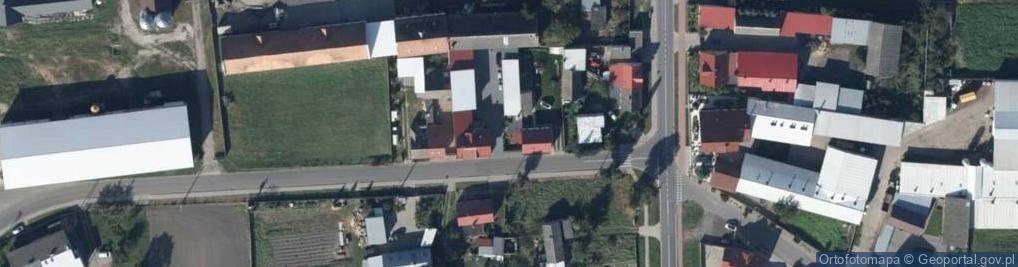 Zdjęcie satelitarne Kiełpiny ul.