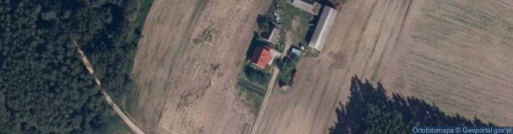 Zdjęcie satelitarne Kierwałd ul.