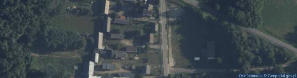 Zdjęcie satelitarne Kisielany-Kuce ul.