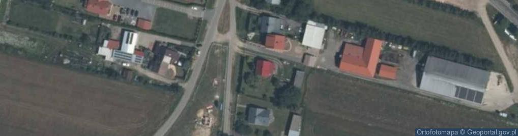 Zdjęcie satelitarne Kisiny ul.