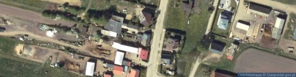 Zdjęcie satelitarne Kisiny ul.
