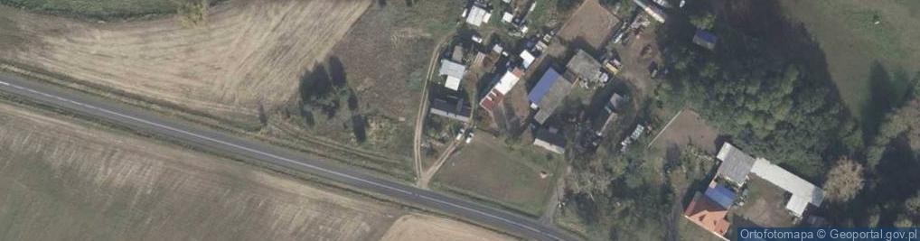 Zdjęcie satelitarne Kiszewko ul.
